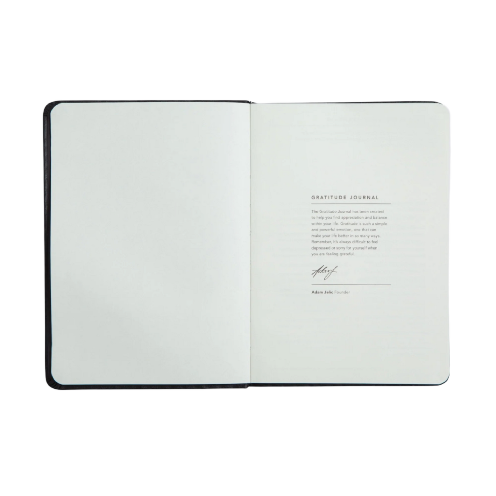 Gratitude Journal - Teal Green