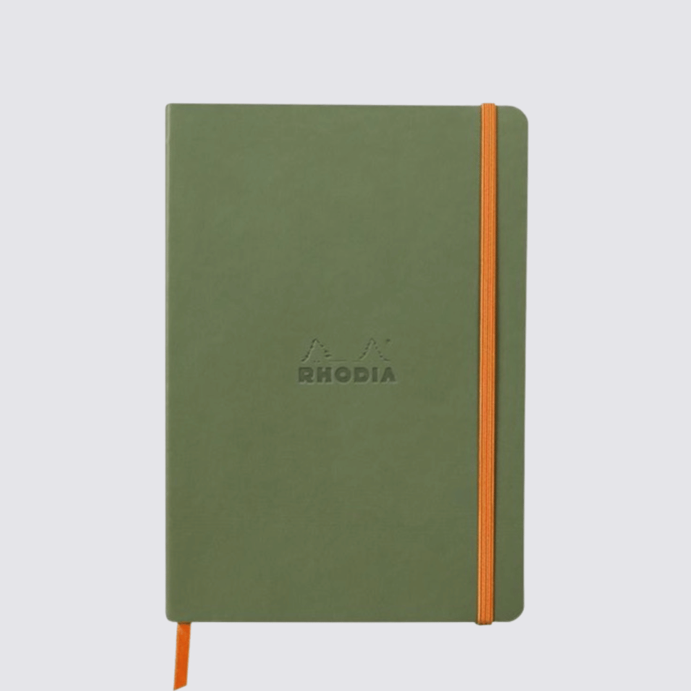 Rhodiarama A5 Softcover - Sage