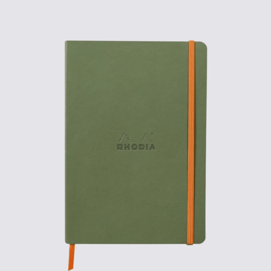 Rhodiarama A5 Softcover - Sage