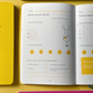 Happiness journal for kids open pages