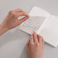 Removable Weekly Seal Calendar