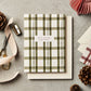 Christmas Card Green Check