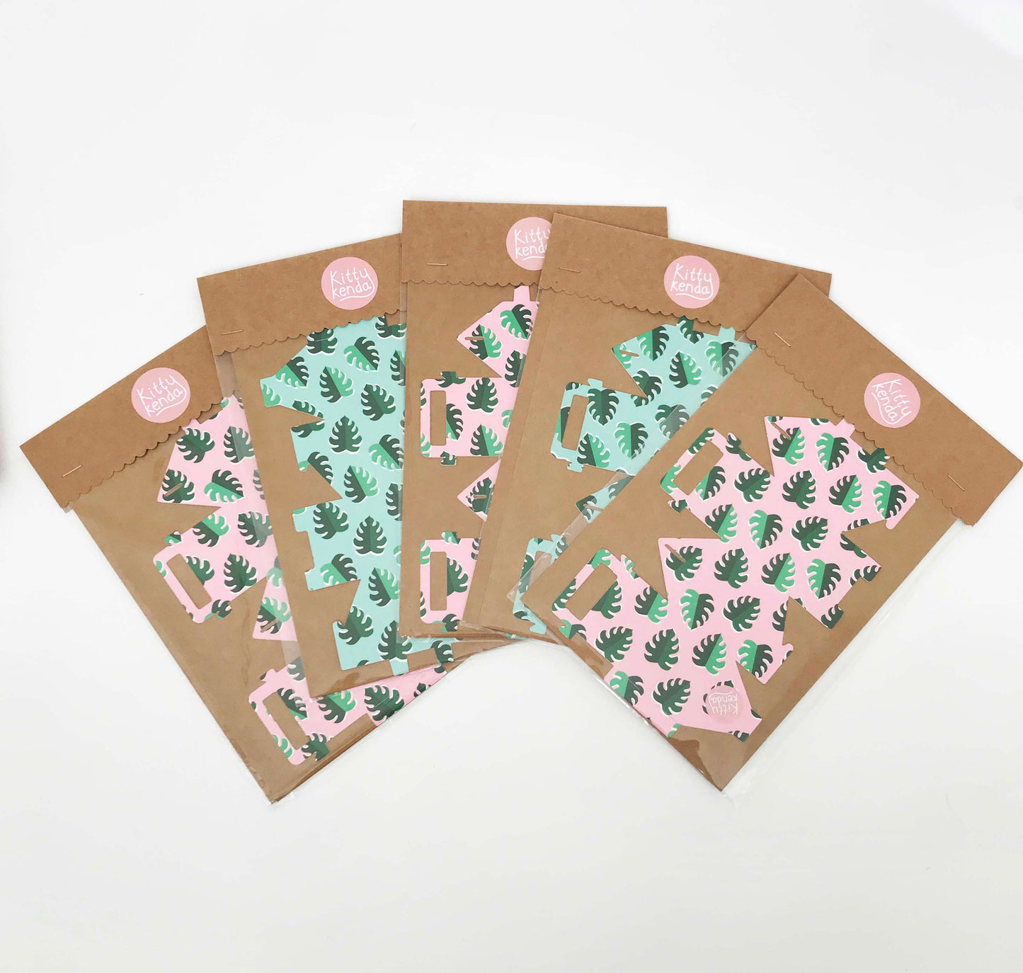 Gift Box - Pink Monstera