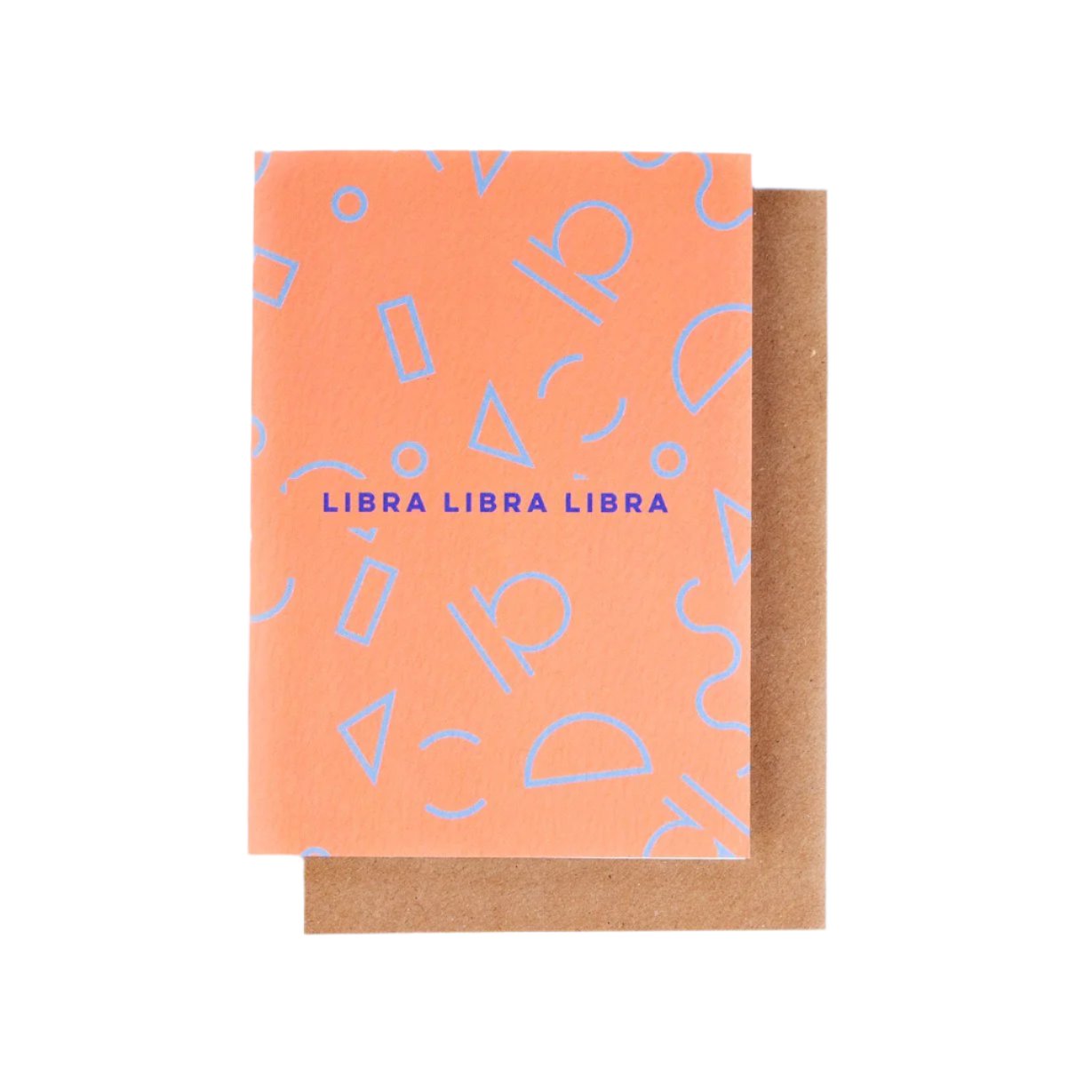Libra Birthday Card