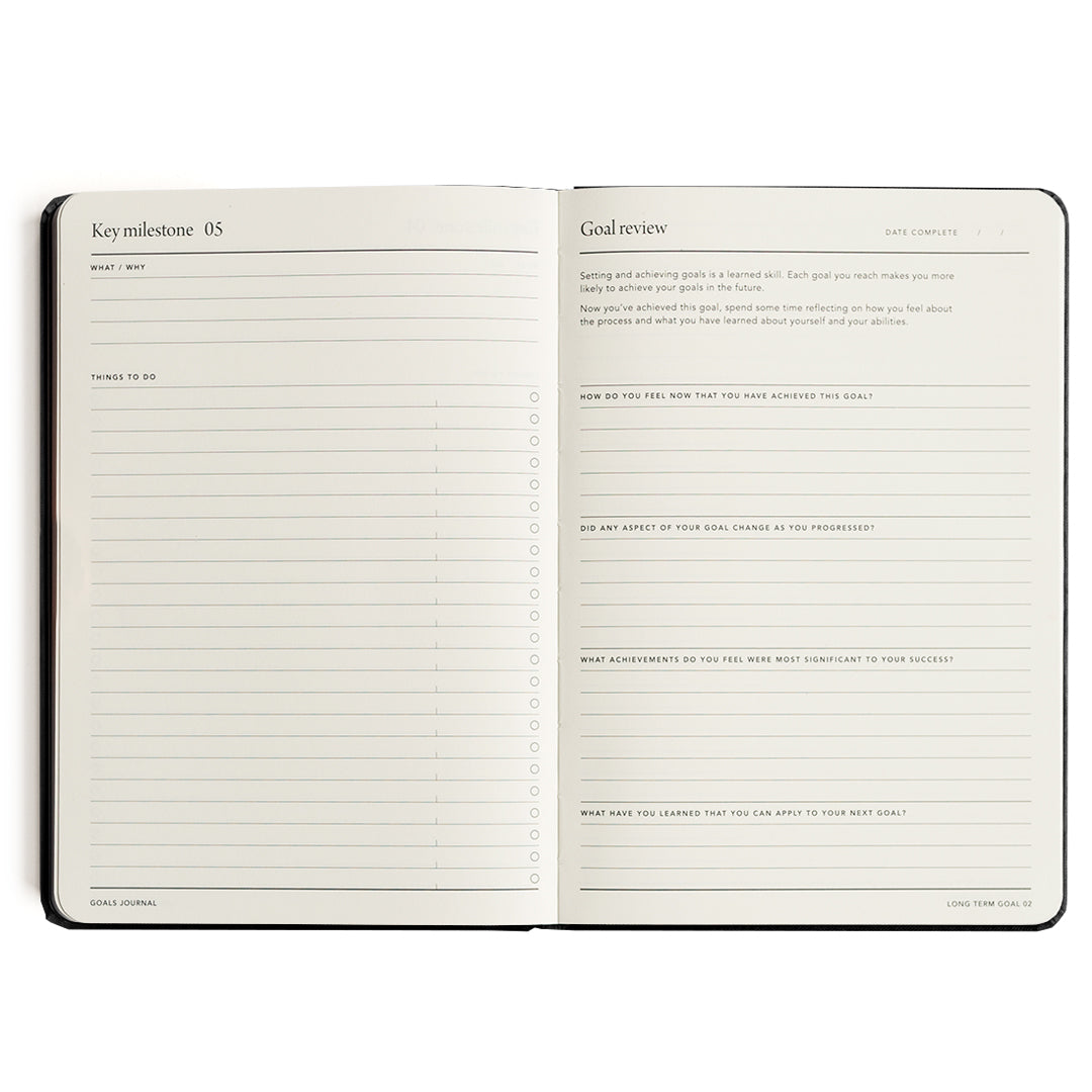 Goals Journal - Pink