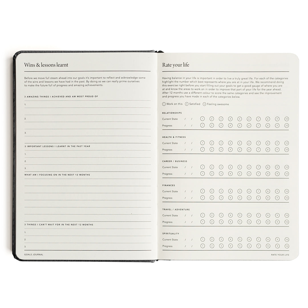 Goals Journal - Pink