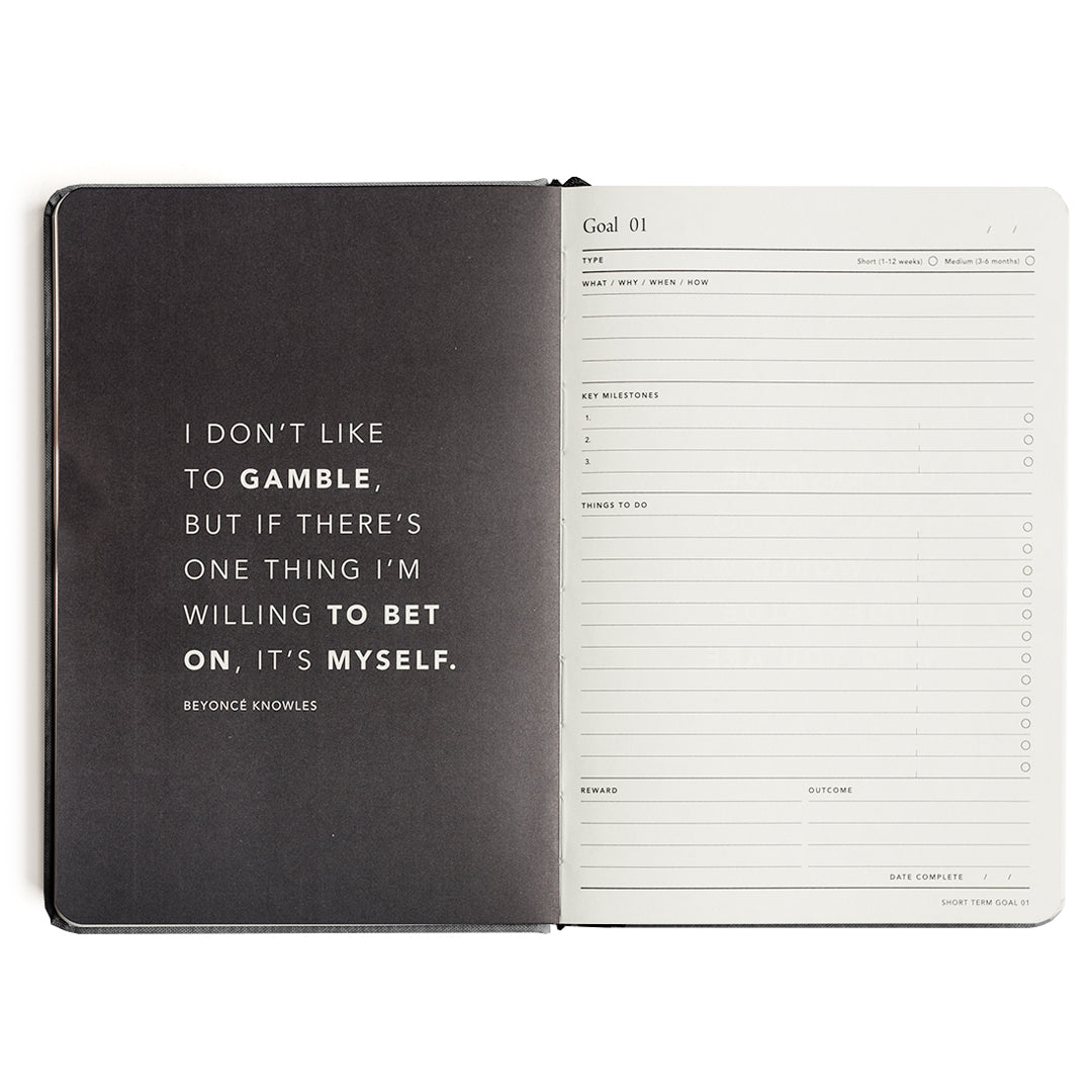 Goals Journal - Pink