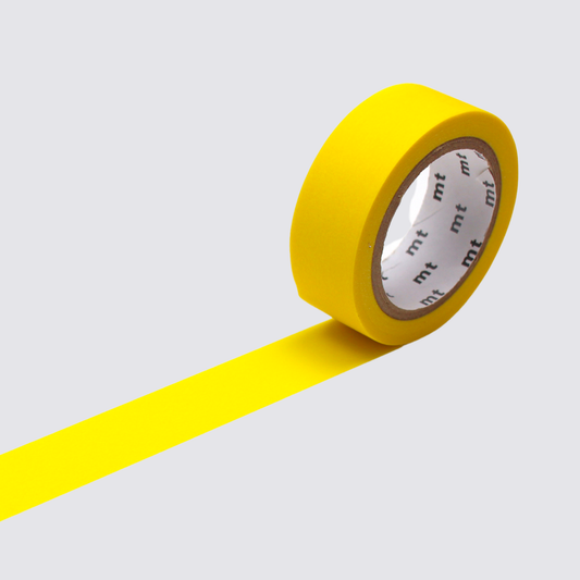 Washi Tape - Matte Yellow