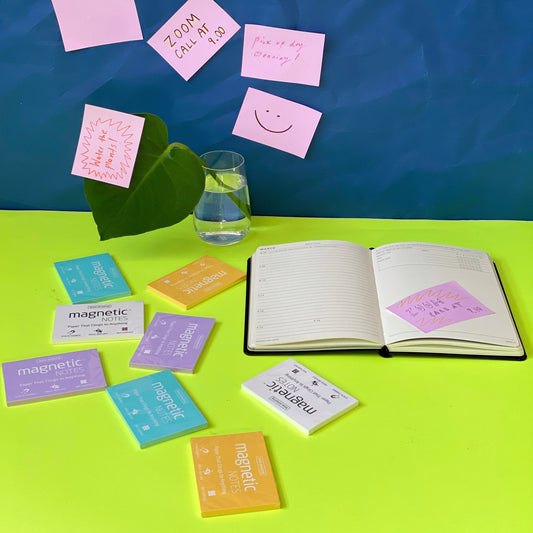 Small Magnetic Notes - Pink