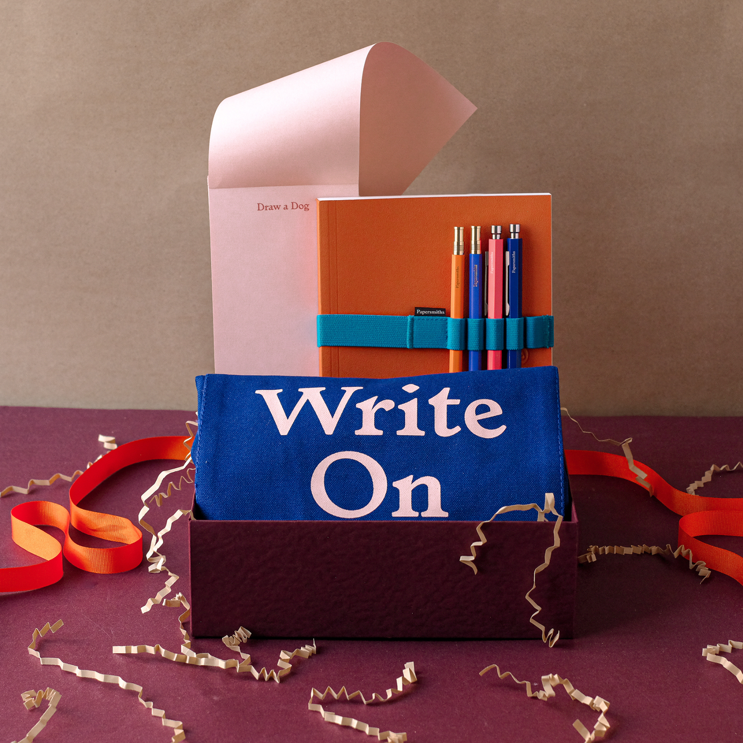 Ultimate Stationery Stash - Morello / Plain Paper