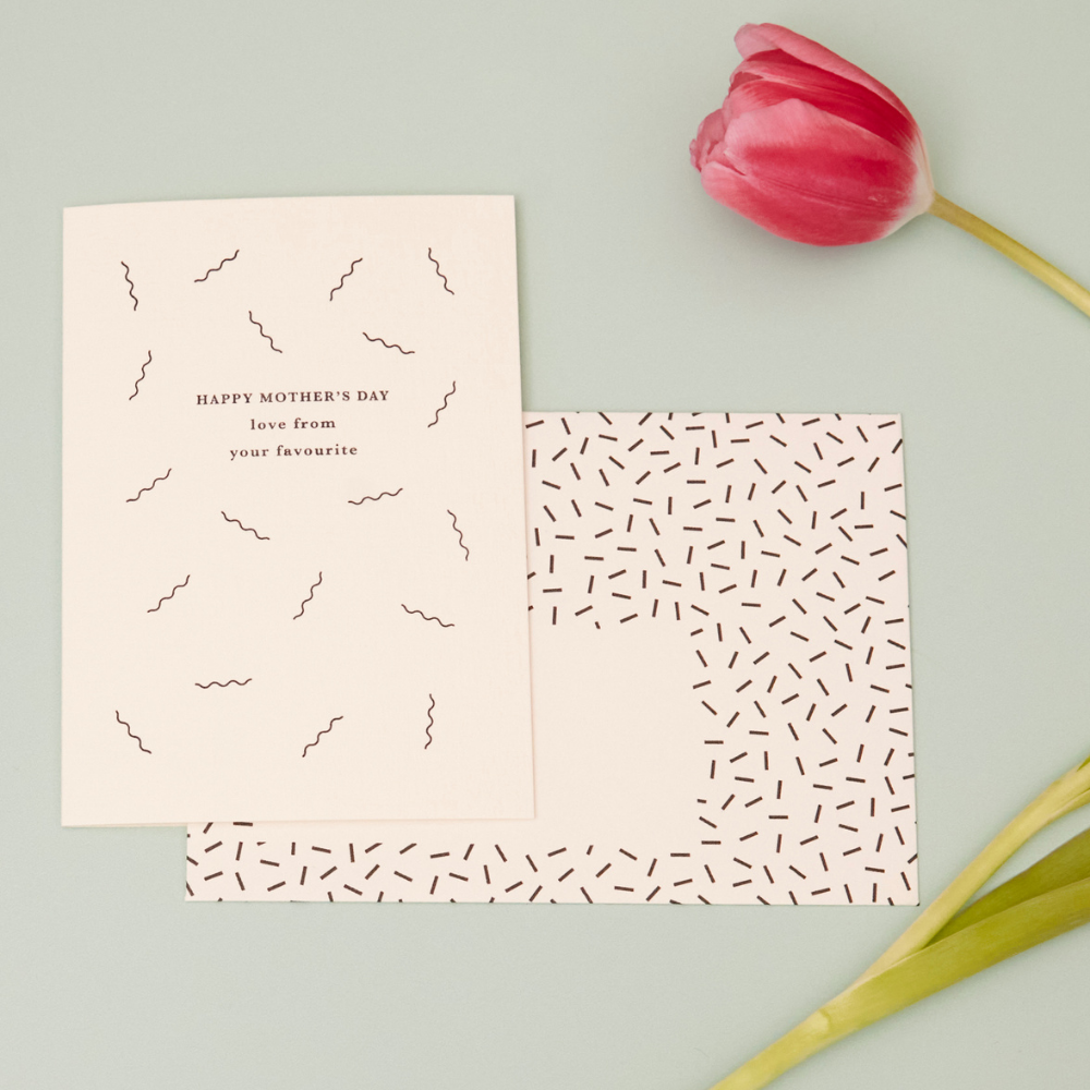 Squiggle Mother's Day Card