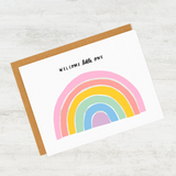 New Baby Rainbow Card