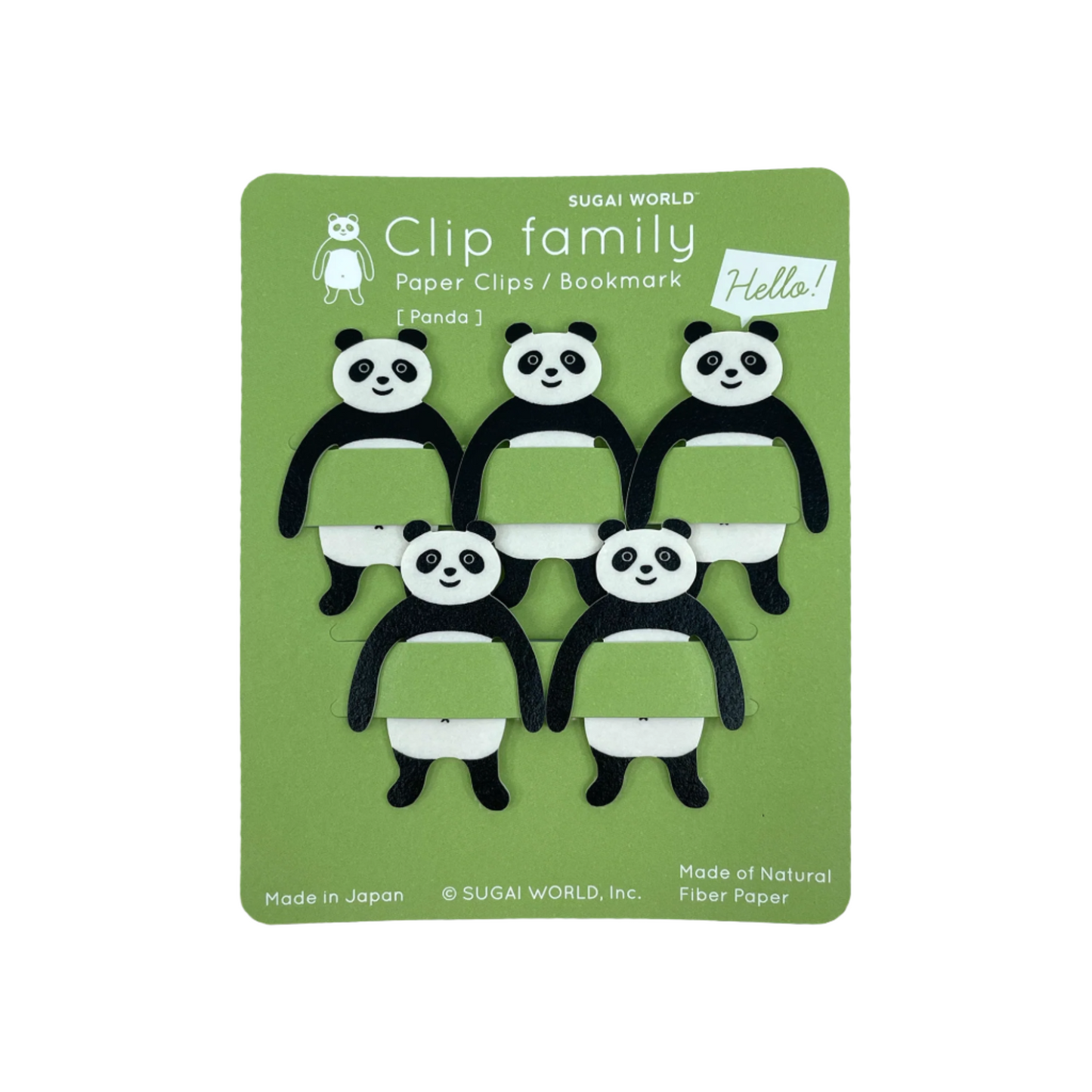 Panda Paper Clips