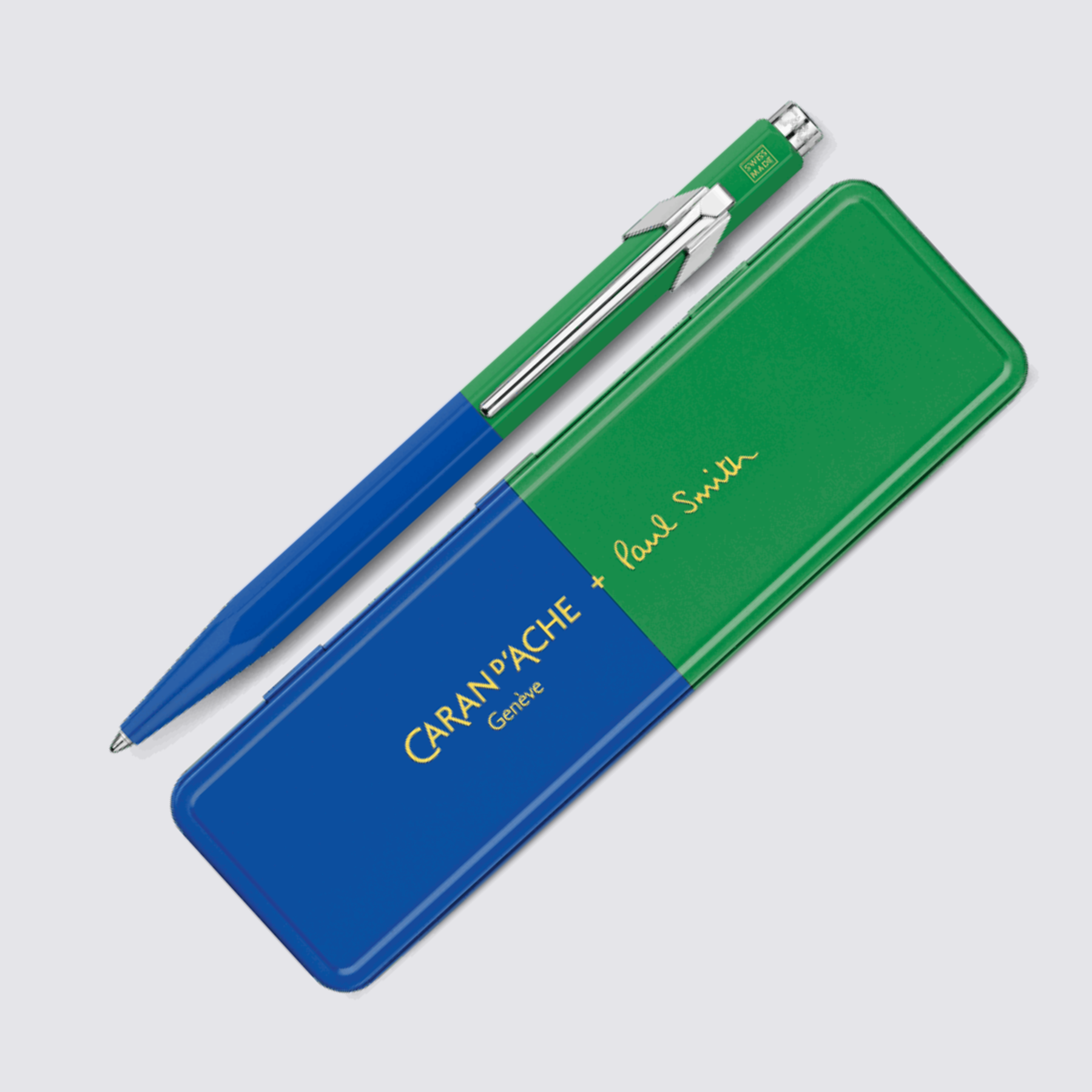 Paul Smith 849 Ballpoint - Cobalt & Emerald
