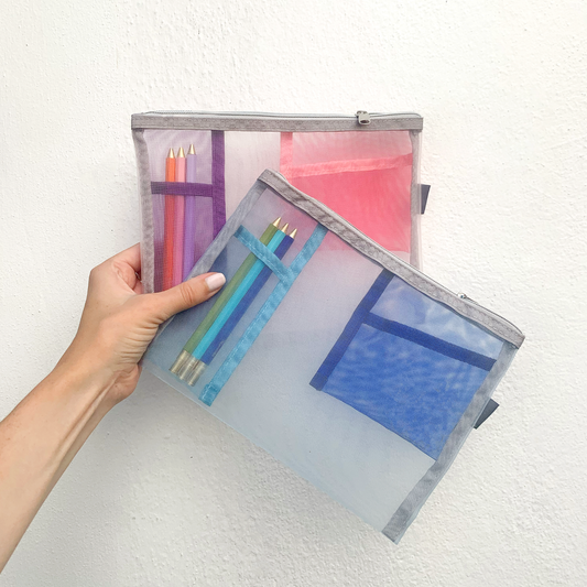 Mesh Pouch - Pink