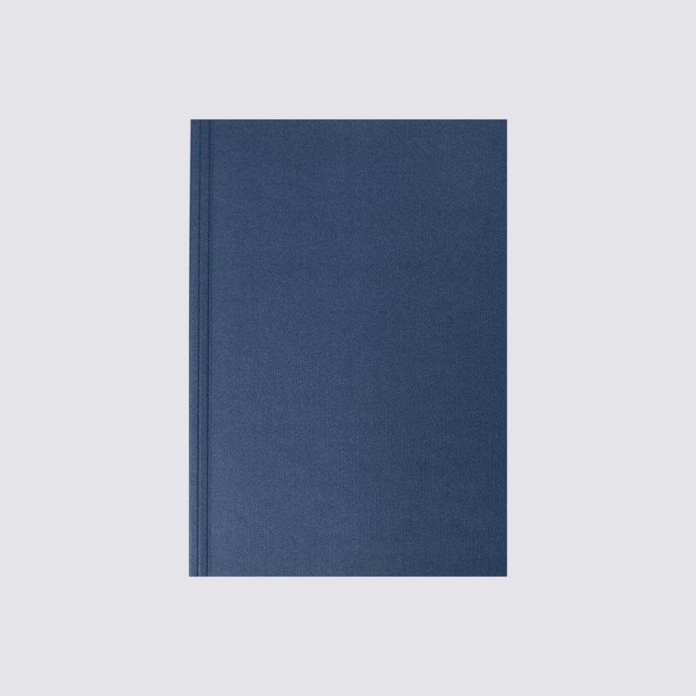 Pocket Layflat Notebook - Navy / Plain