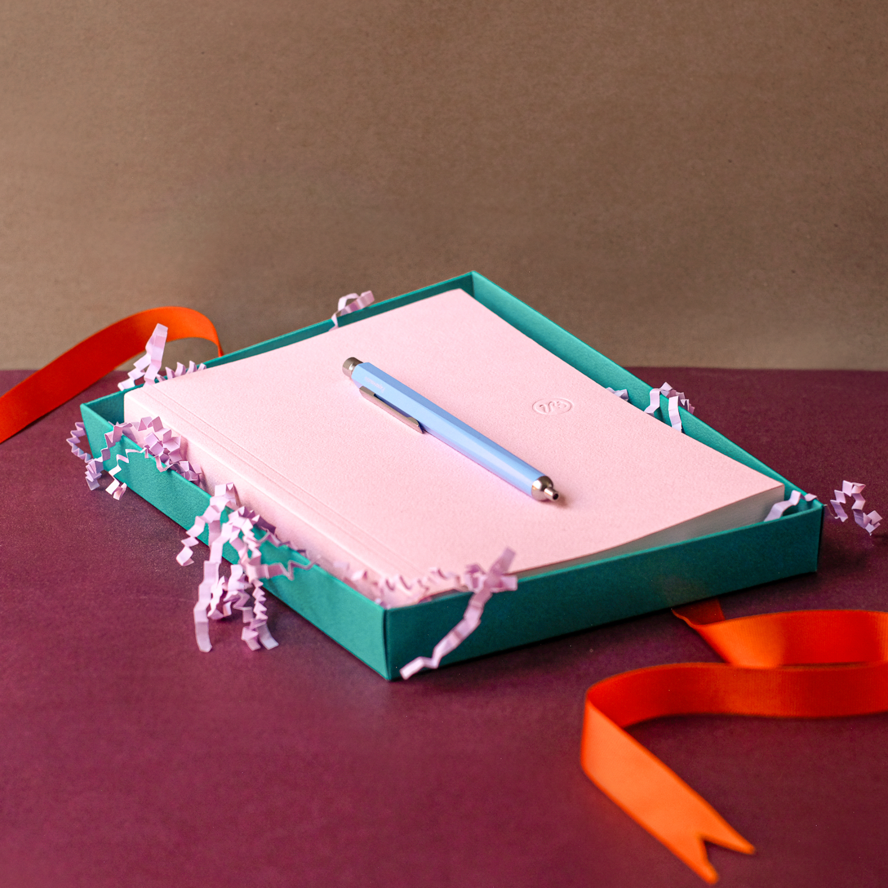 Cowrie Notebook and Pen Duo - Primo Ballpoint Pen / Ruled Paper