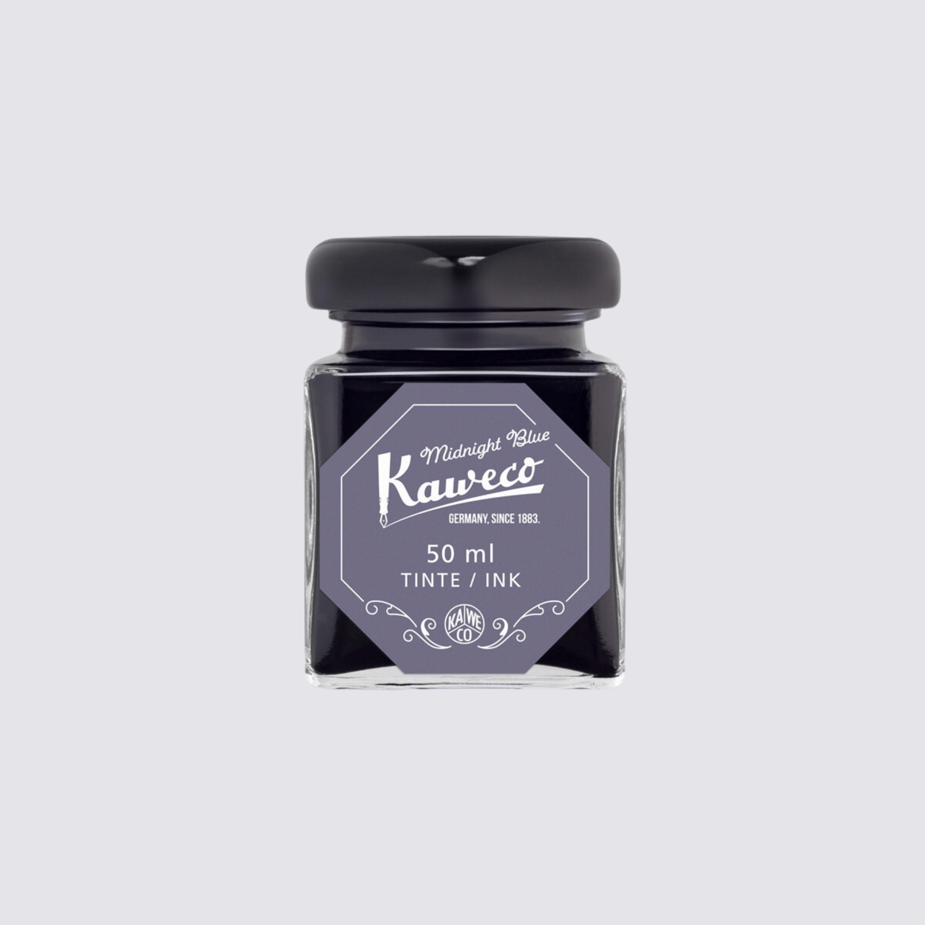 midnight blue kaweco ink bottle