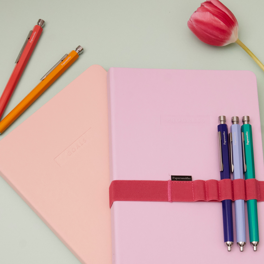 Goals Journal - Pink