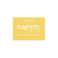 Yellow Small Magnetic Notes