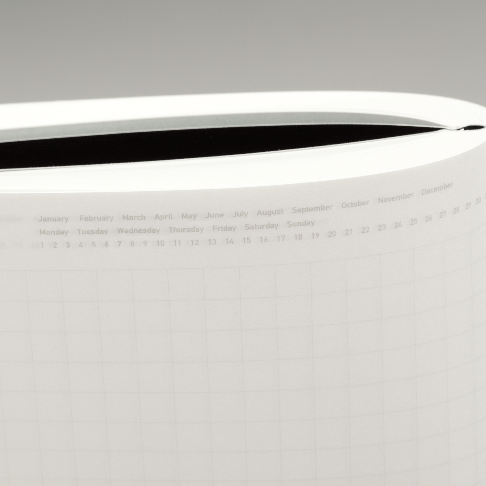 365 Days Graph Notebook - A6 / Yellow