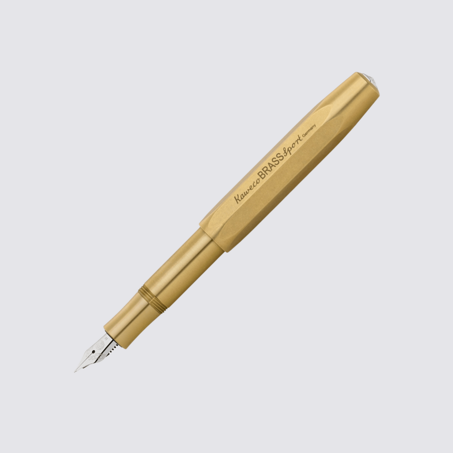brass kaweco sport fountain pen