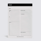 A5 Daily Action Pad
