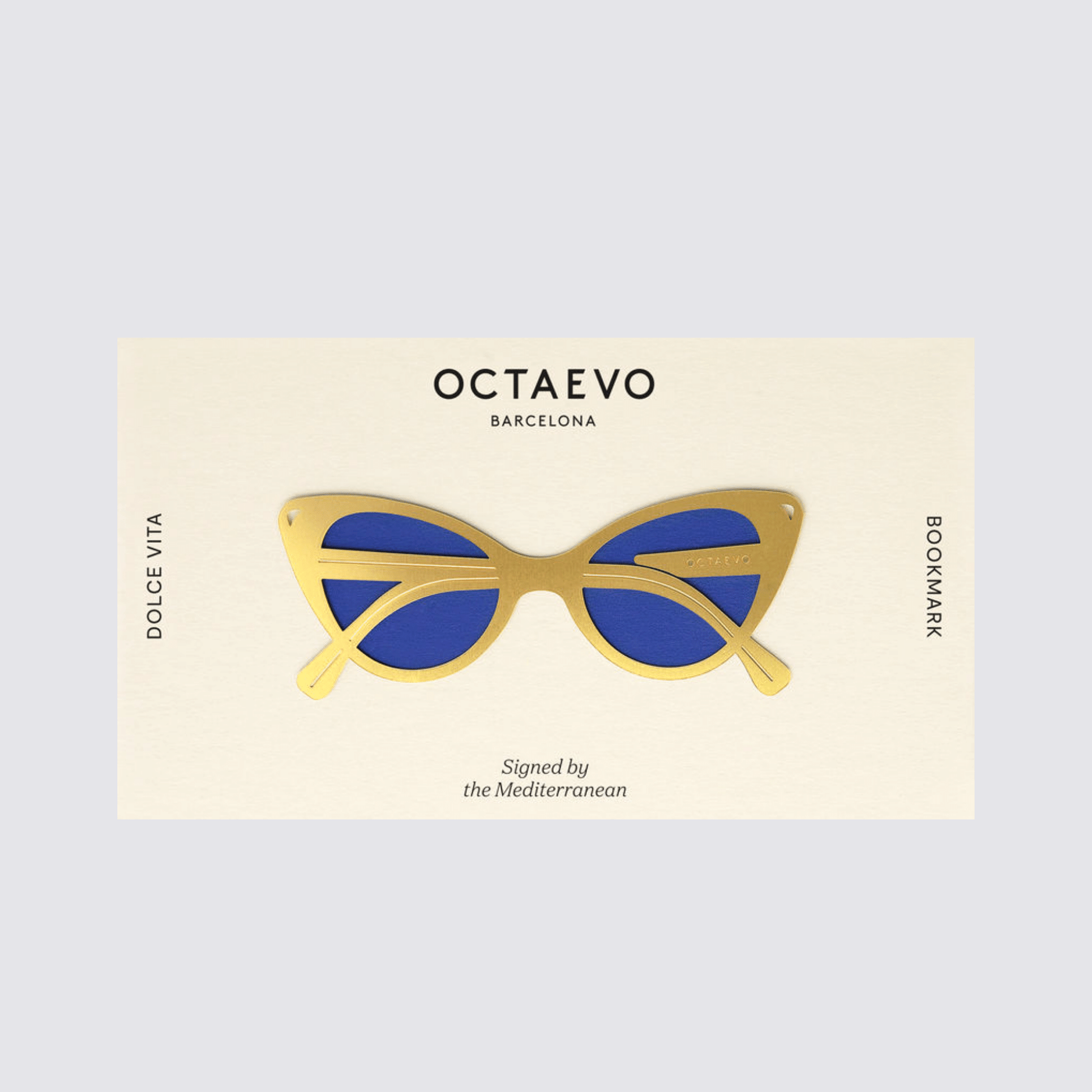 Dolce Vita Bookmark - Brass