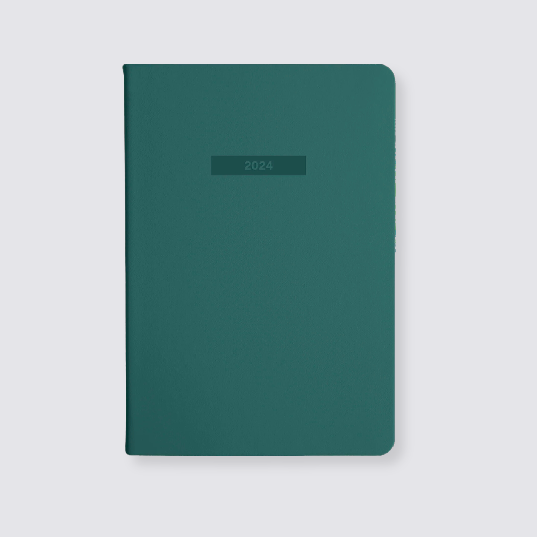2024 Weekly Spread Diary - Teal