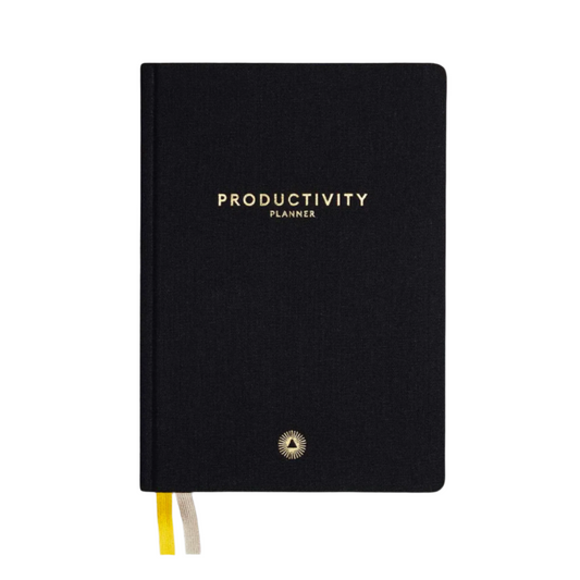 Daily Productivity Planner - Black