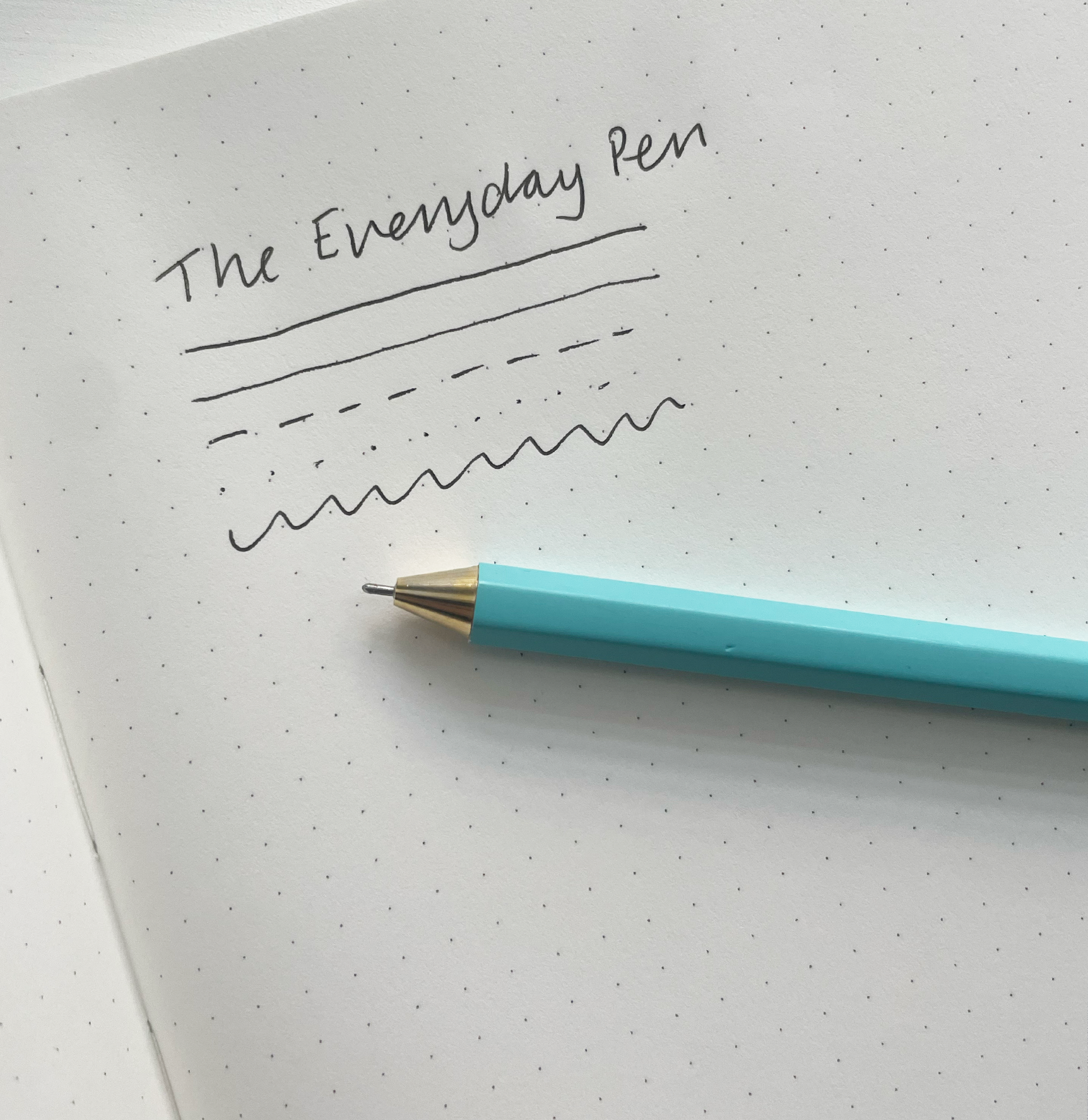 Everyday Pen - Aqua