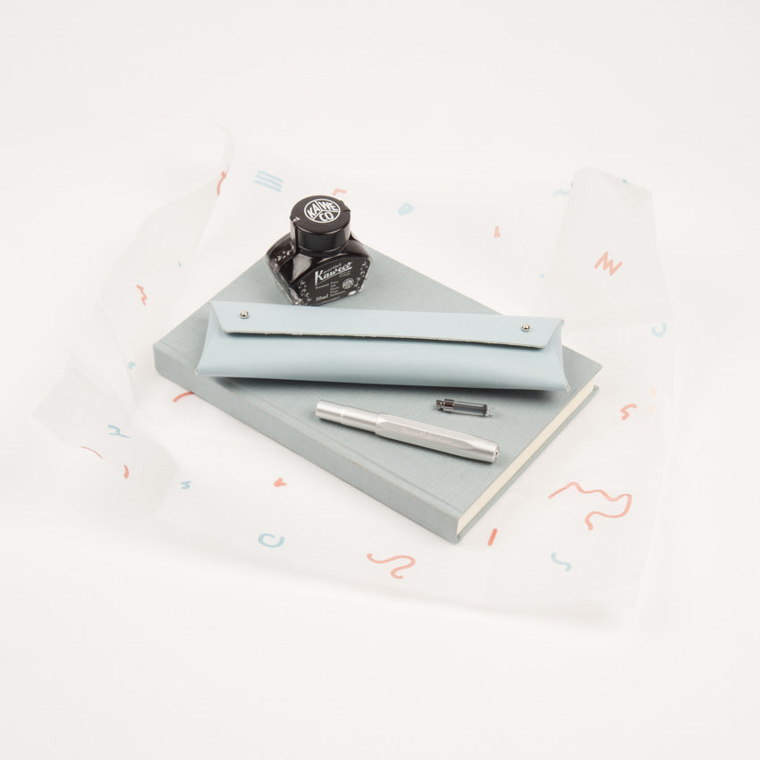 Aluminium Sport Fountain Pen - Silver