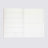 Undated Weekly Planner inside