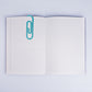 Paperclip Bookmark - Blue