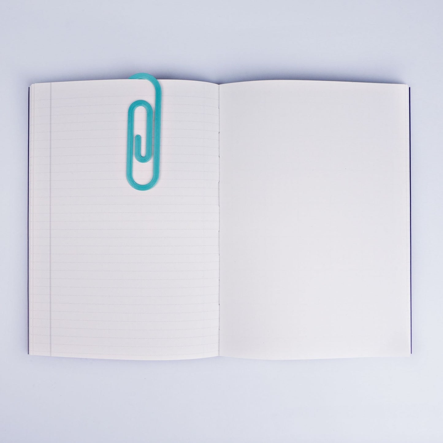 Paperclip Bookmark - Blue