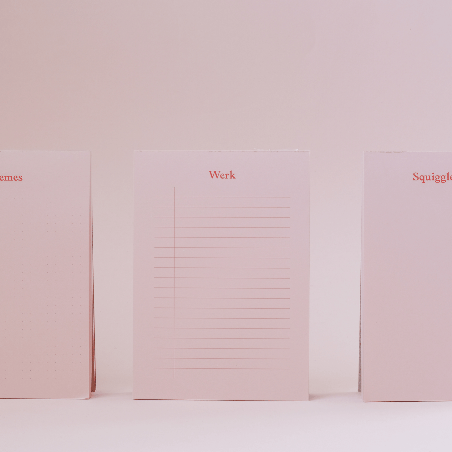 The Werk Block - Misty Pink