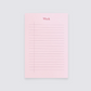 The Werk Block - Misty Pink