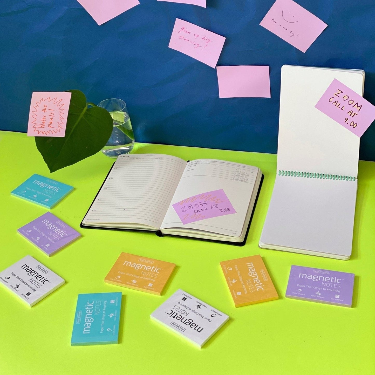 Reusable Magnetic Notes