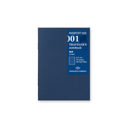 Passport Notebook Refill - Ruled