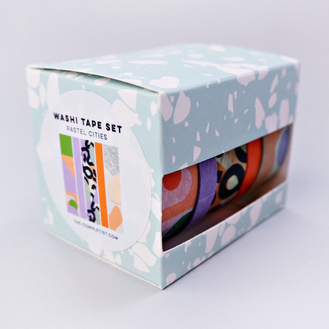 Washi Set - Pastel Cities