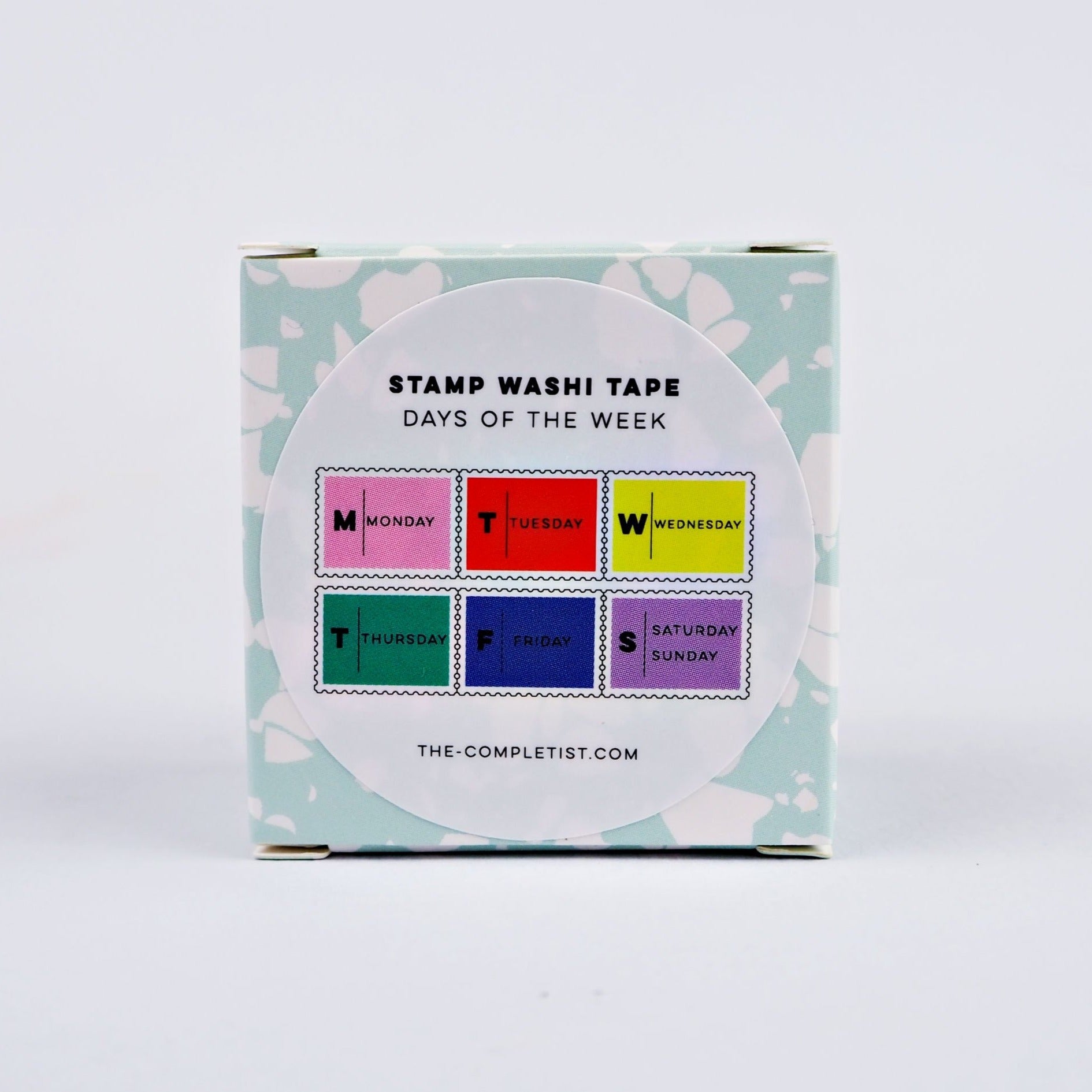 Washi Stamp - Primary Days of the Week