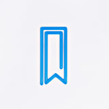 Ribbon Bookmark - Blue