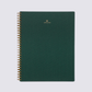 Notebook in Hunter Green