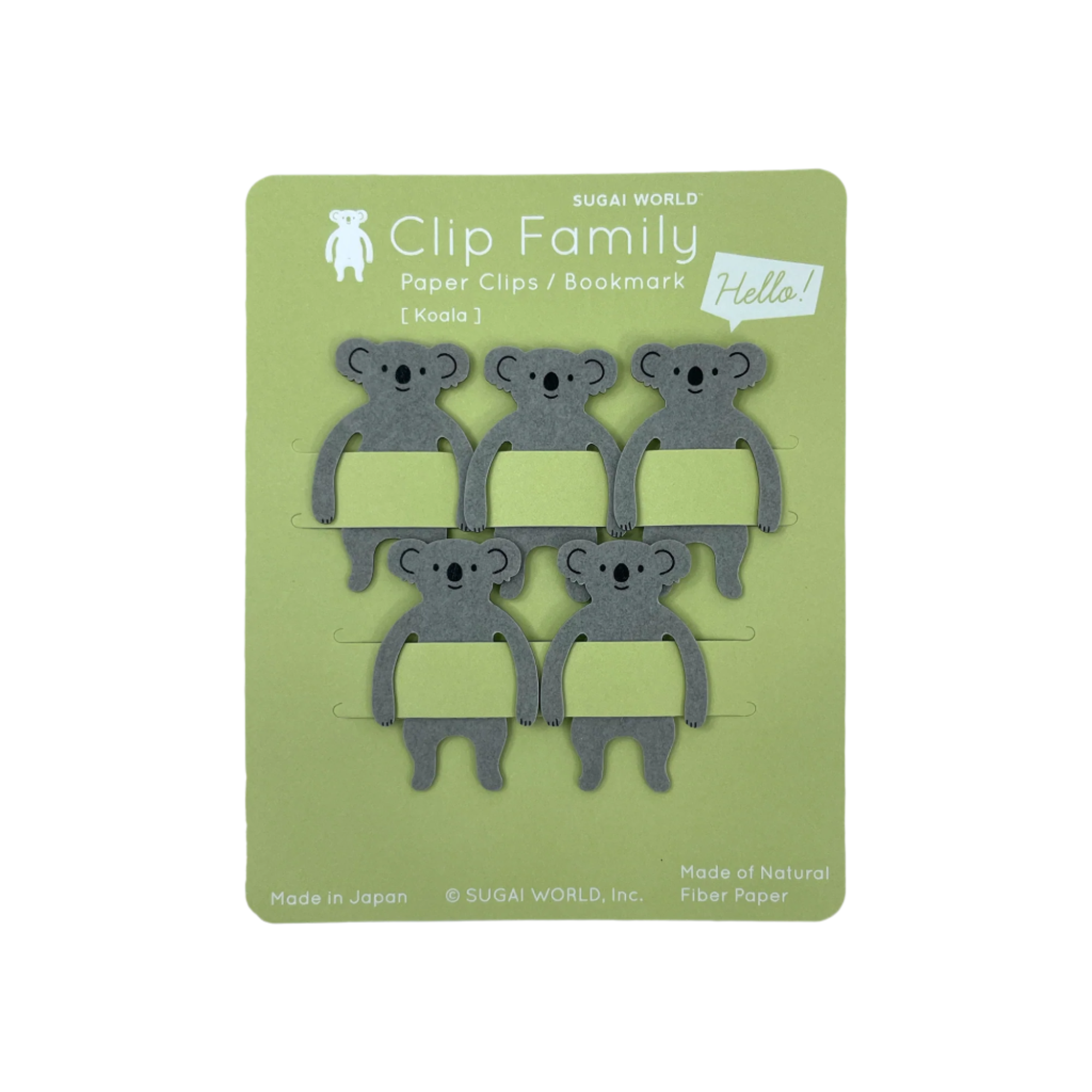 koala bookmark clips