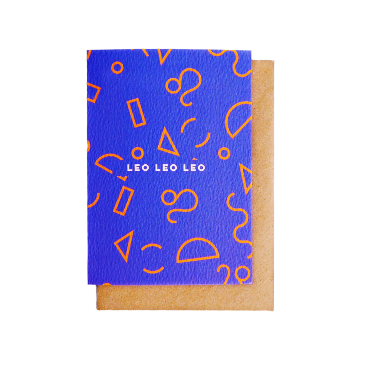 Leo Birthday Card