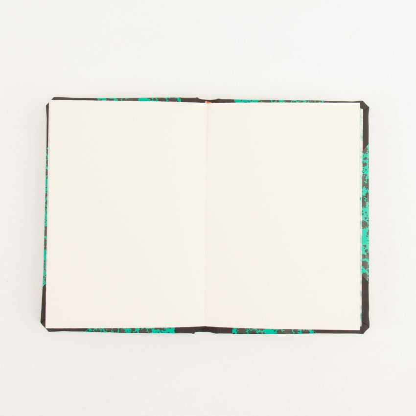Colour Cloud A6 Notebook - Green