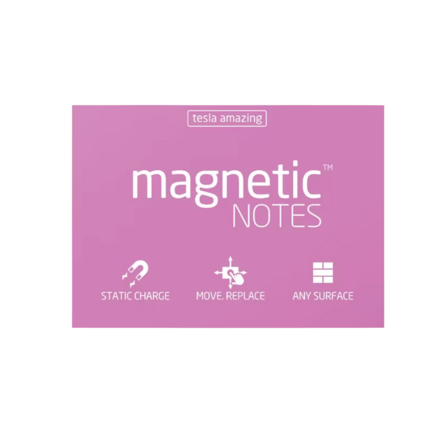 Pink Magnetic Notes 