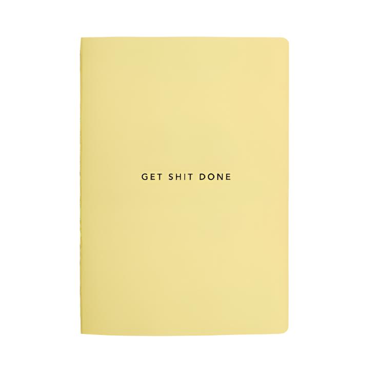 Get Shit Done To-Do List Notebook - A5