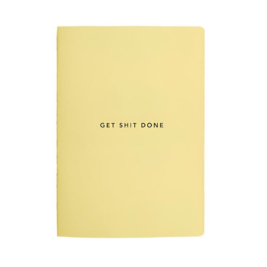 Get Shit Done To-Do List Notebook - A5
