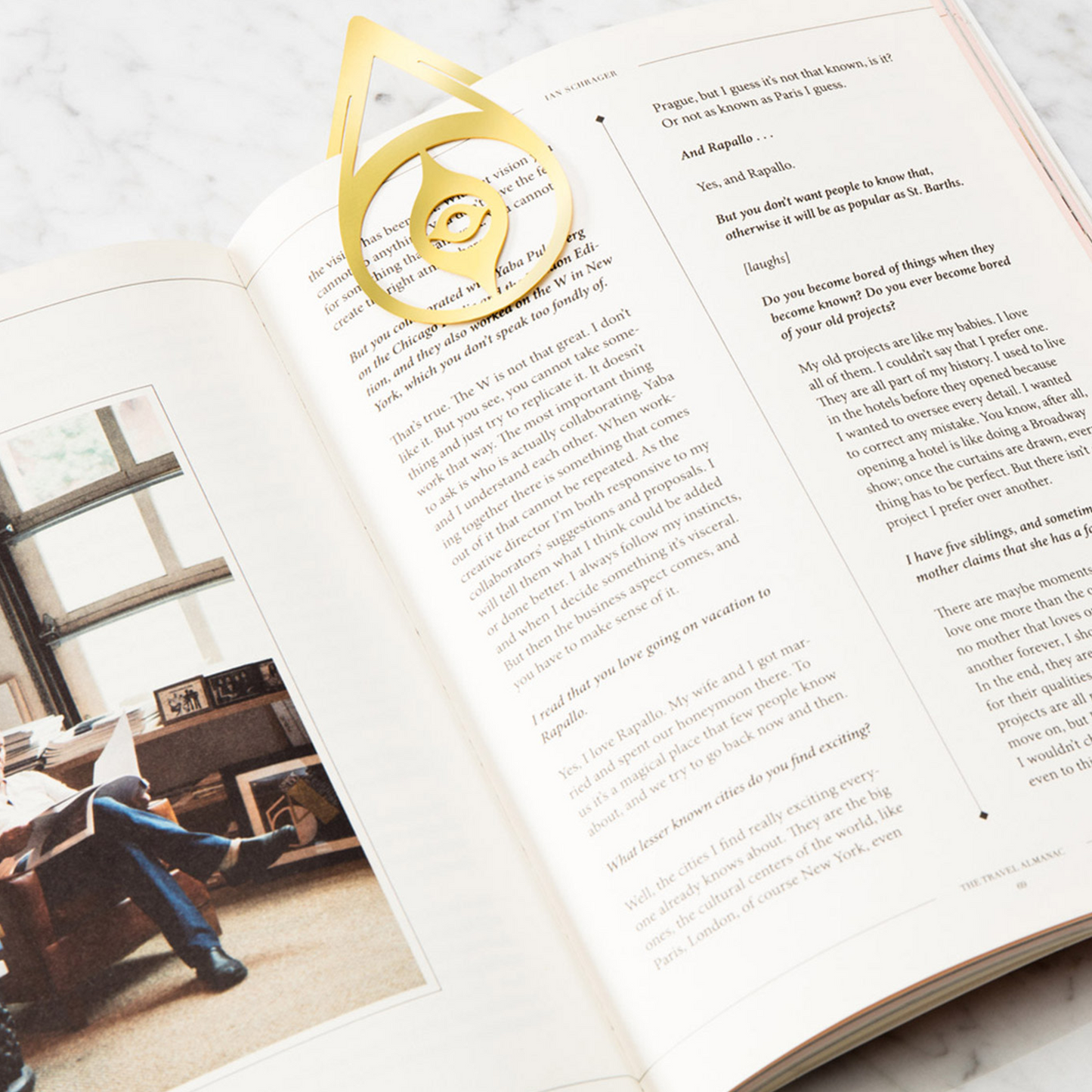 nazar brass bookmark